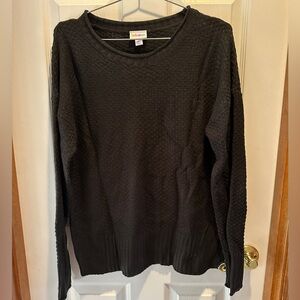 LuLaRoe Black Crew Neck Sweater